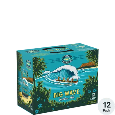 Kona Big Wave Golden Ale 12x 12 oz bottles (4.4% ABV)