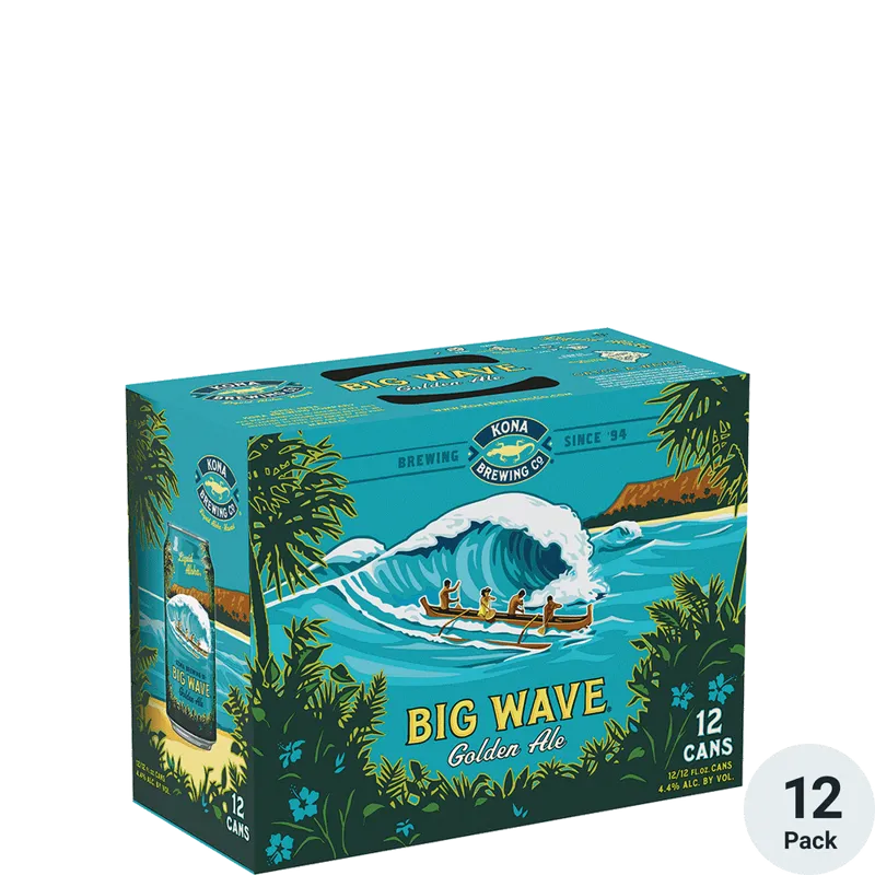 Kona Big Wave Golden Ale view 1