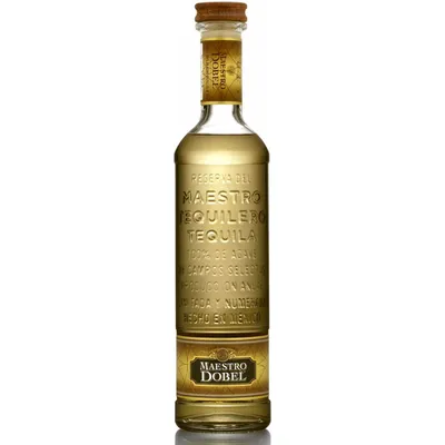 Reserva del Maestro Dobel Reposado Tequila Gold Bottle 750mL