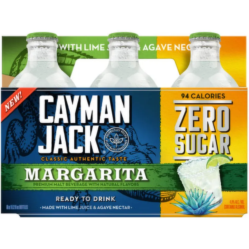 Cayman Jack Margarita Zero Sugar view 1