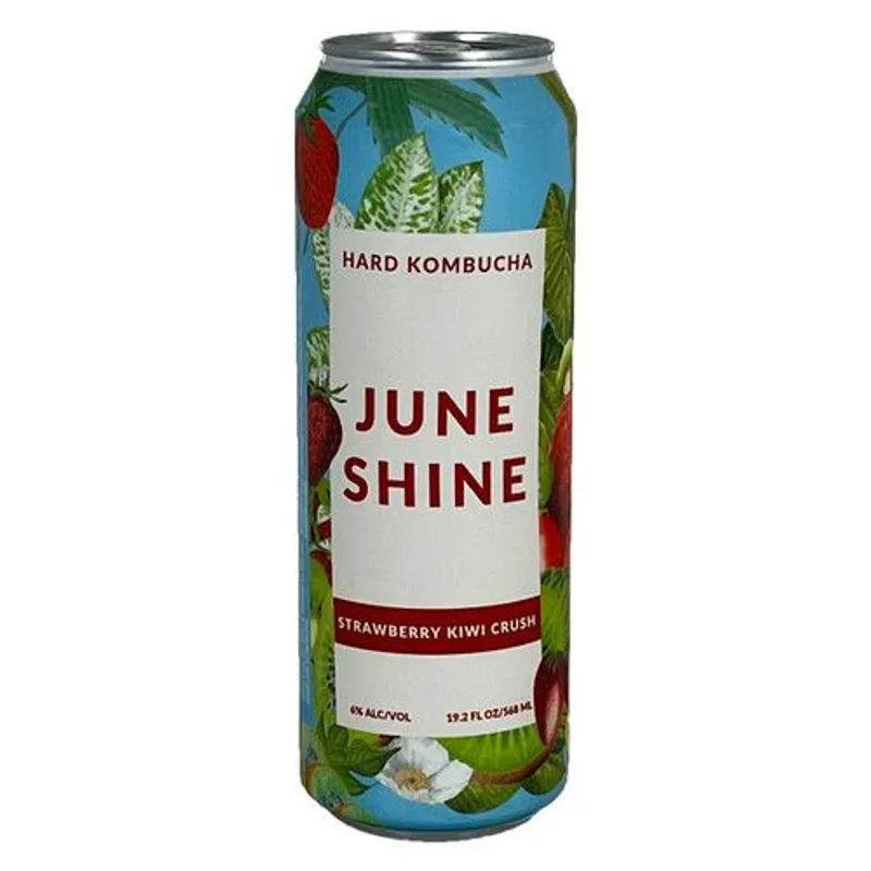 JuneShine Strawberry Kiwi Crush Hard Kombucha view 1
