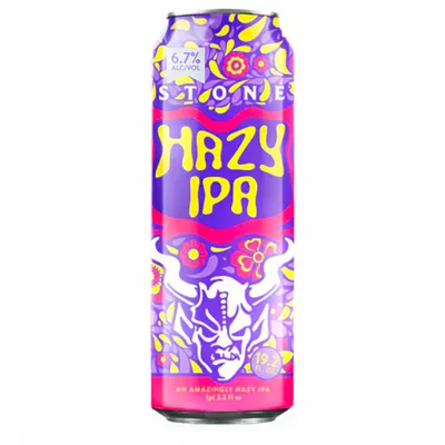 Stone Hazy 19.2oz Can