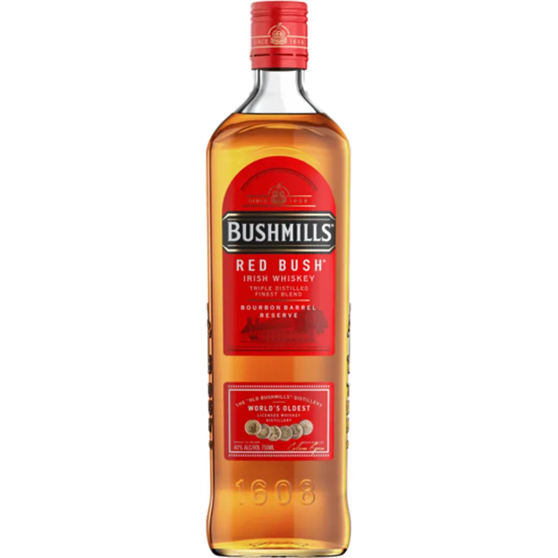 Bushmills Red Bush Irish Whiskey view 1
