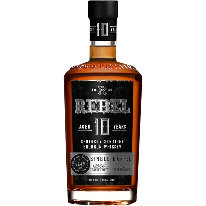 Rebel 10 Year Single Barrel Bourbon view 1