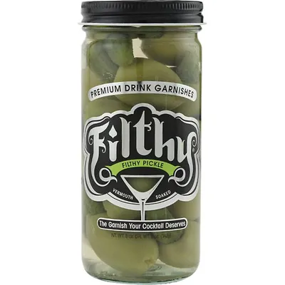 Filthy Pickle Olives 8oz Bottle