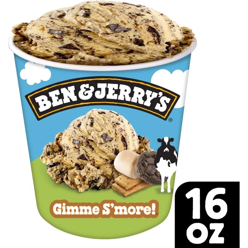 Ben & Jerry's Gimme S'more! Ice Cream view 1