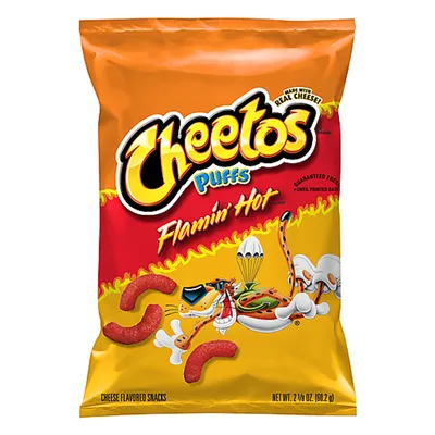 Cheetos Puffs Flamin' Hot 2.5 oz Bag