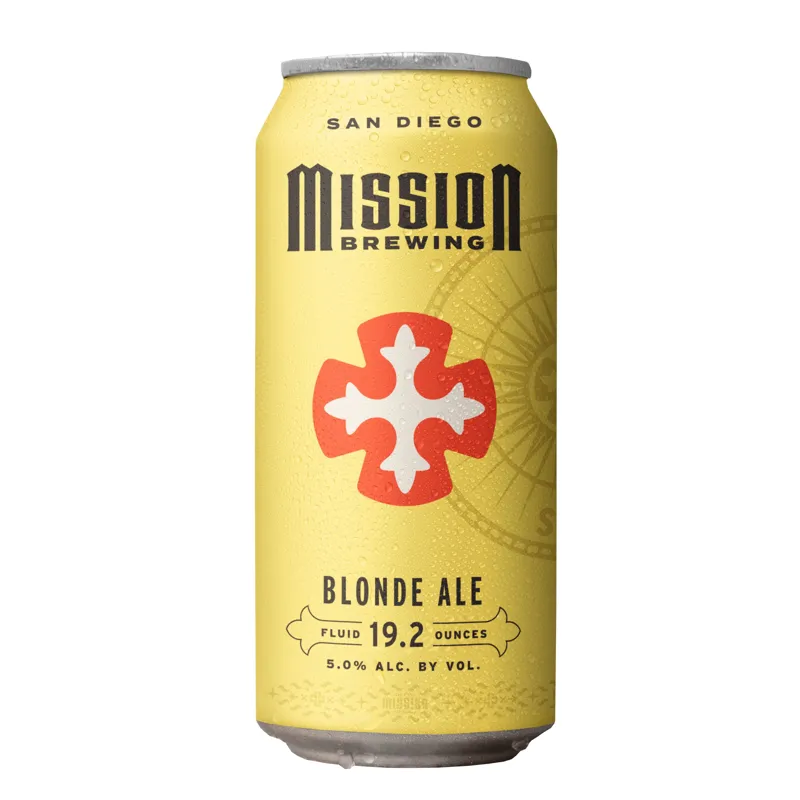 Mission Brewing Blonde Ale view 1