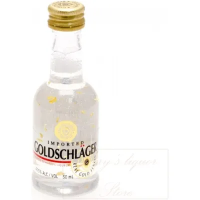 Goldschlager Cinnamon Schnapps Liqueur with Gold Flakes 50mL
