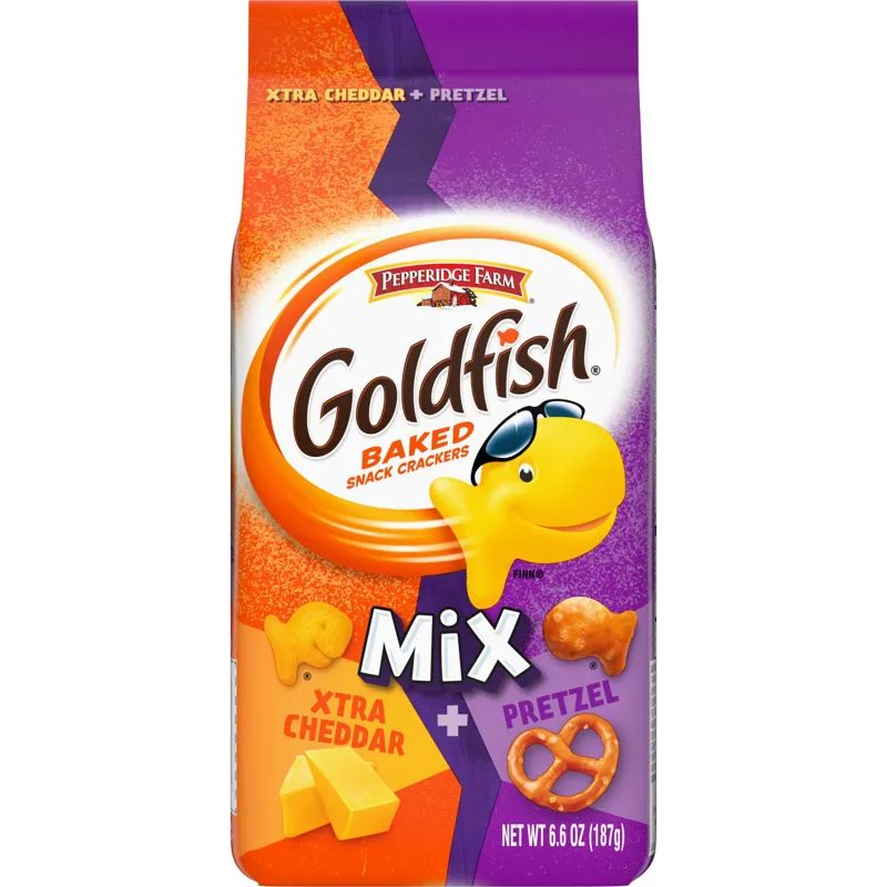 Pepperidge Farm Goldfish Flavor Blasted Xplosive Pizza Crackers view 1