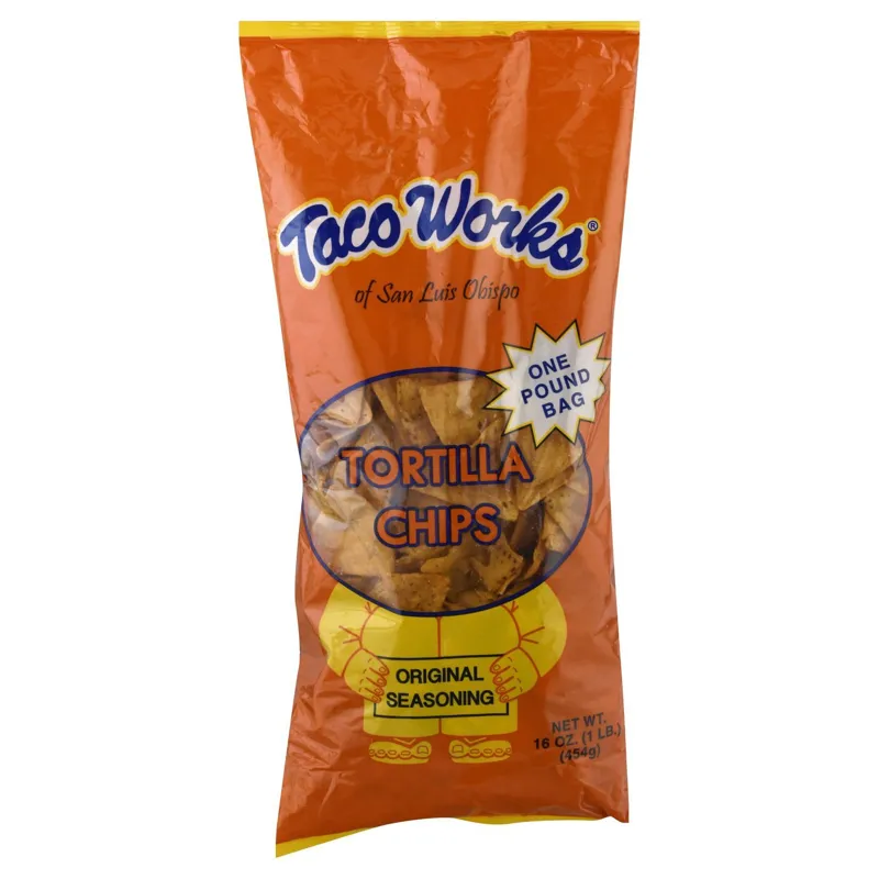 Taco Works Original Seasoning Tortilla Chips view 1