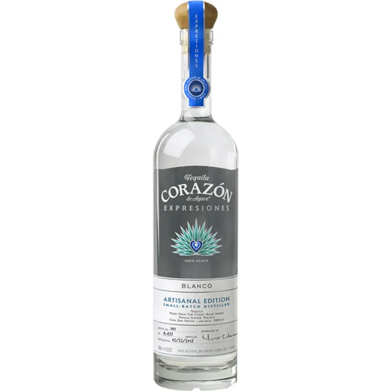 Corazon Expresiones Artisanal Edition Blanco Tequila view 1