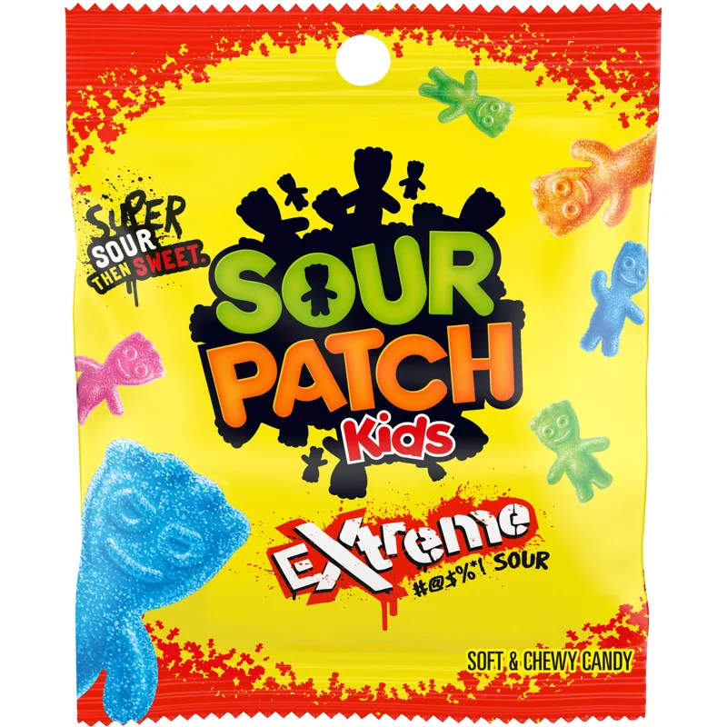 Sour Patch Kids Extreme Chewy Candy view 1