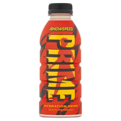 Prime Hydration Dragon Fruit Acai IShowSpeed 16.9 oz Bottle