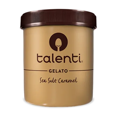 Talenti Sea Salt Caramel Gelato 10oz Carton