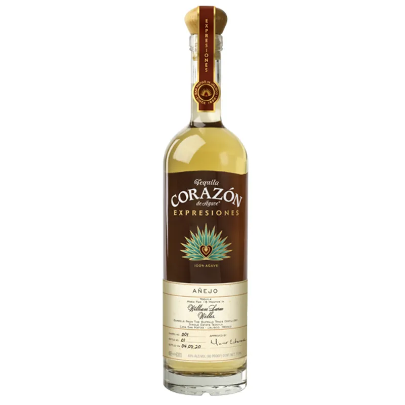 Corazon William Larue Weller Expresiones Añejo Tequila view 1