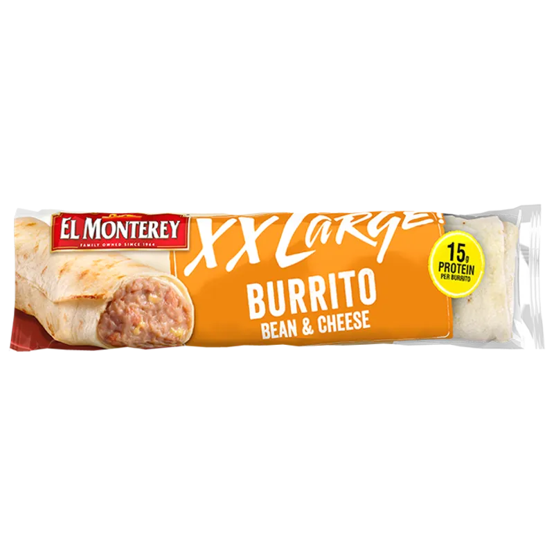 El Monterey XX Large Bean and Cheese Burrito view 1