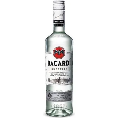 Bacardi Superior Light Rum - Traveler 750mL