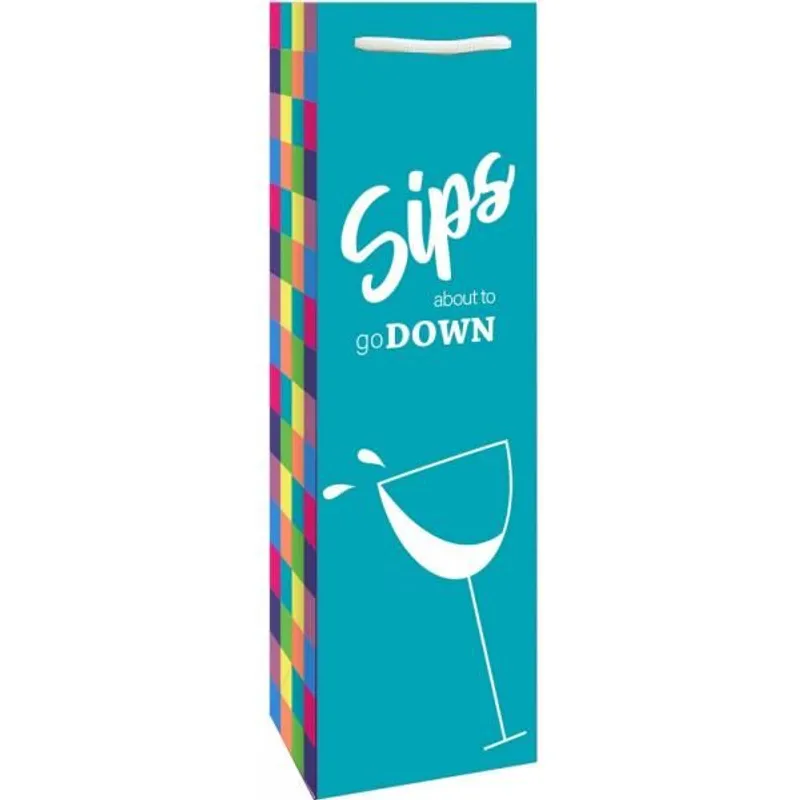 Gift Essentials Sips Wine Bag view 1