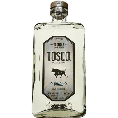Tosco Plata Tequila 750ml Bottle