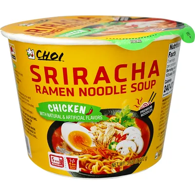 Choi Sriracha Chicken Ramen Noodle Soup 110 g