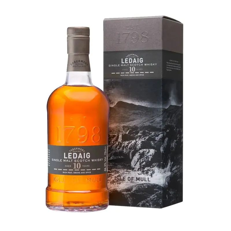 Ledaig 10 Year Old Single Malt Scotch Whisky view 1