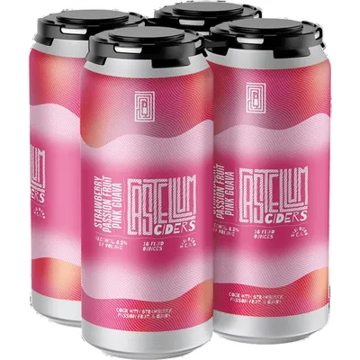 Castellum Strawberry Passion Fruit Pink Guava 4 Pack 16oz Cans