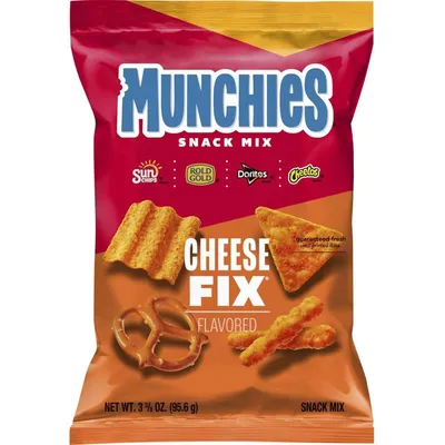 Frito Lay Munchies Cheese Fix Snack Mix 3.375 oz