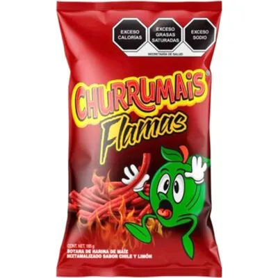 Sabritas Churrumais Flamas 185g Bag