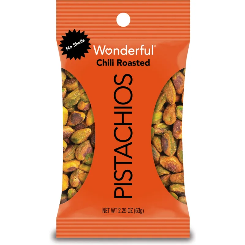 Wonderful Pistachios, No Shells, Chili Roasted view 1