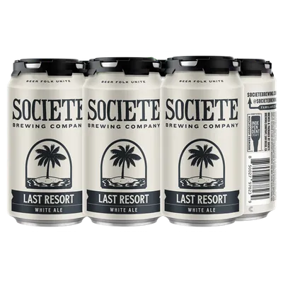 Societe Brewing Company Last Resort 6 Pack 12oz Cans