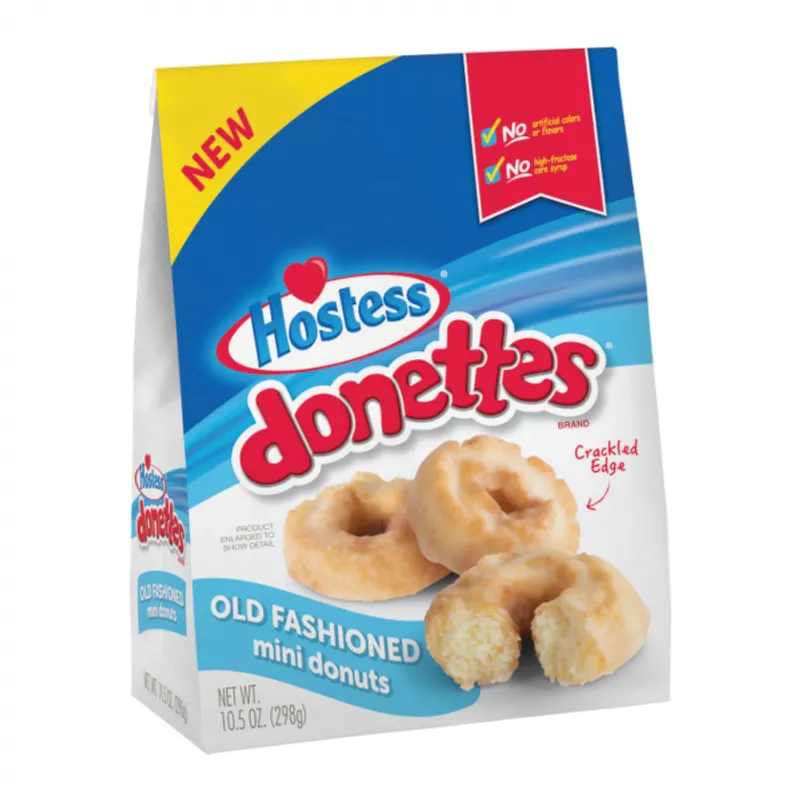 Hostess Donettes Old Fashioned Mini Donuts view 1