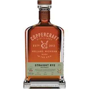 Coppercraft Distillery Straight Rye Whiskey