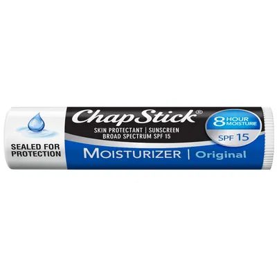 ChapStick Moisturizer Original Lip Balm 0.15 oz