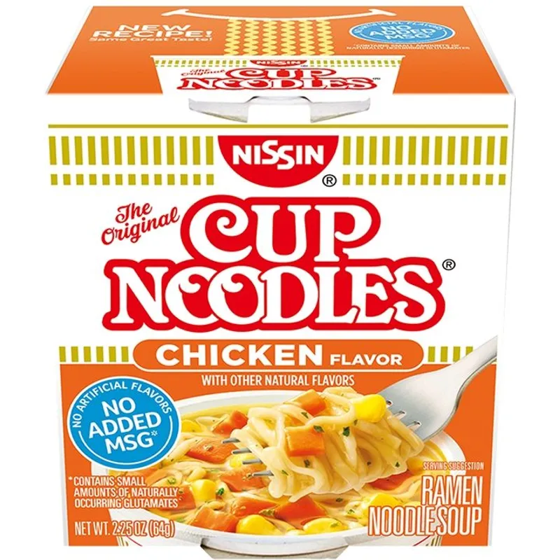 Cup Noodles Chicken Flavor Box view 1