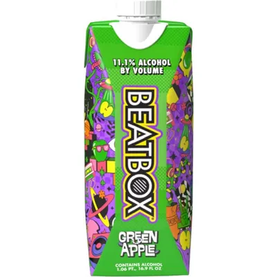 BeatBox Beverages Green Apple 16.9oz