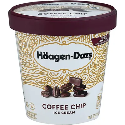 Haagen-Dazs Java Chip Ice Cream 14oz Container