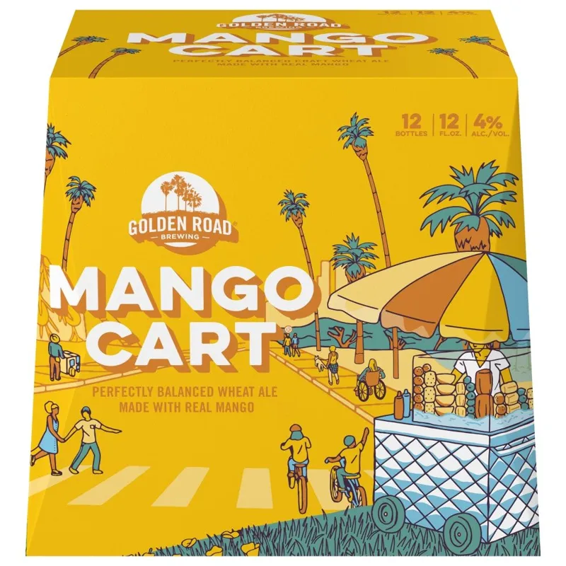 Golden Road Mango Cart Mango Wheat Ale view 1