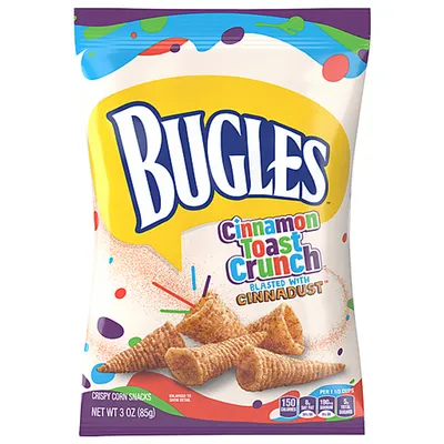 Bugles Cinnamon Toast Crunch 3 oz Bag