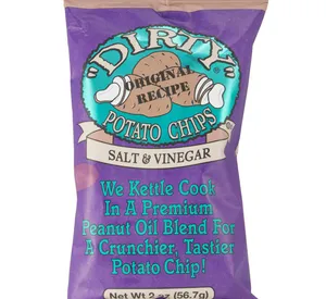 Dirty Salt And Vinegar Potato Chips 2oz Bag