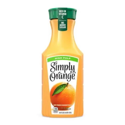 Simply Orange High Pulp Orange Juice 52 oz