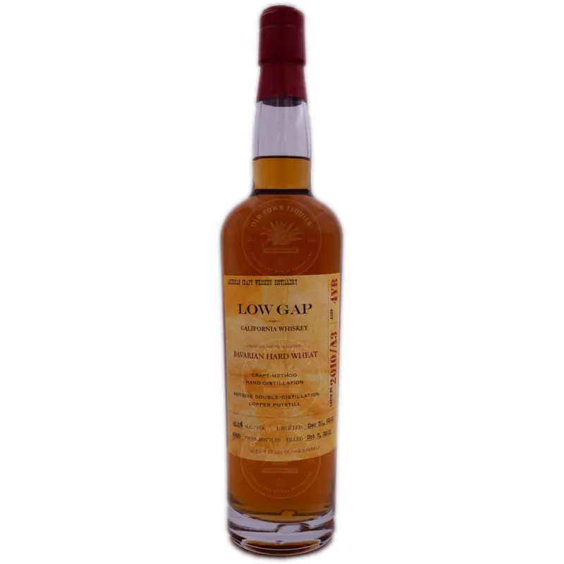 Low Gap 2 Year Bavarian Hard Wheat Whiskey view 1