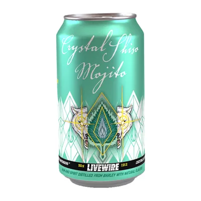 LiveWire Shiso Mojito 355 mL can