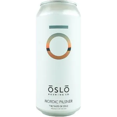 Oslo Brewing Company Nordic Pilsner 16oz Can
