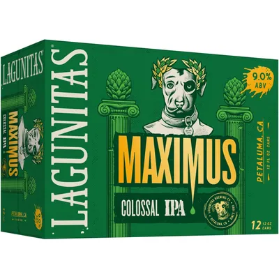 Lagunitas Maximus Colossal IPA 6 Pack 12 oz Cans