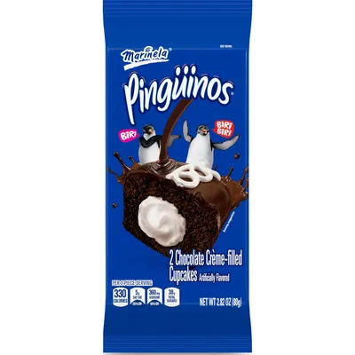 Marinela Pinguinos Creme-Filled Cup Cakes 2.82 oz