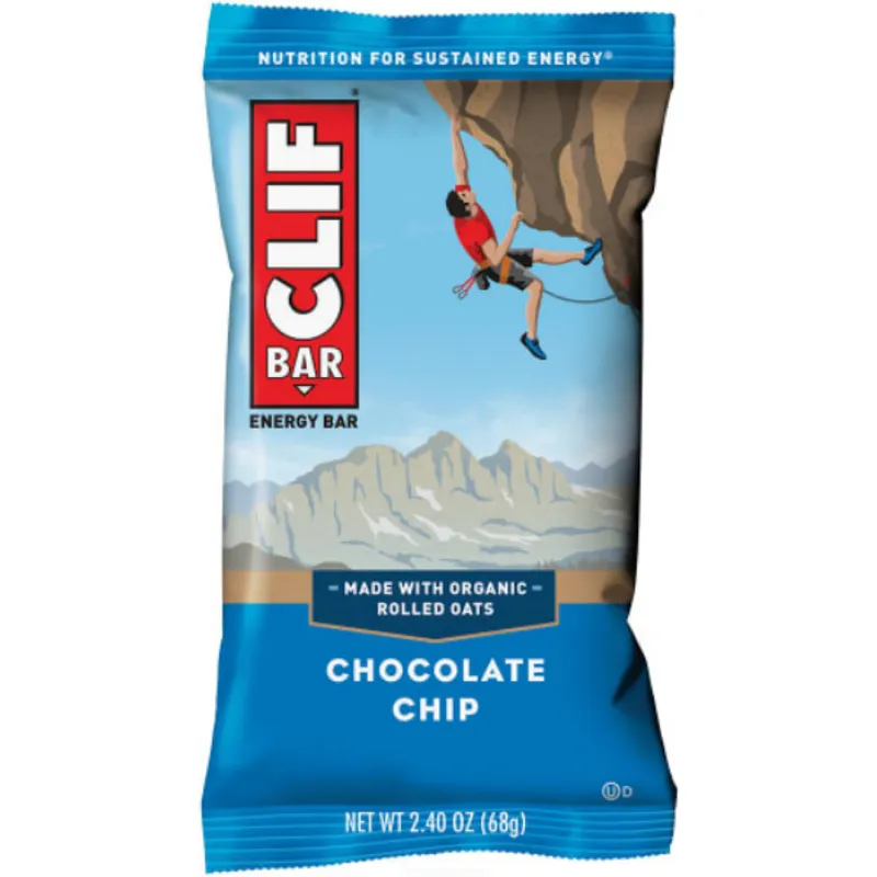 Clif Bar Energy Bar Chocolate Chip Organic Rolled Oats view 1