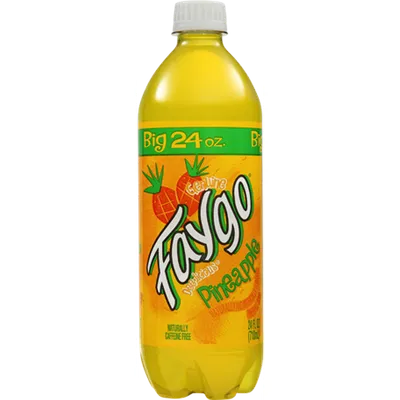 Faygo Pineapple Orange Juice 23oz Plastic Bottle