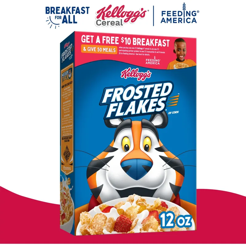 Kellogg's Frosted Flakes Original Cold Breakfast Cereal view 1