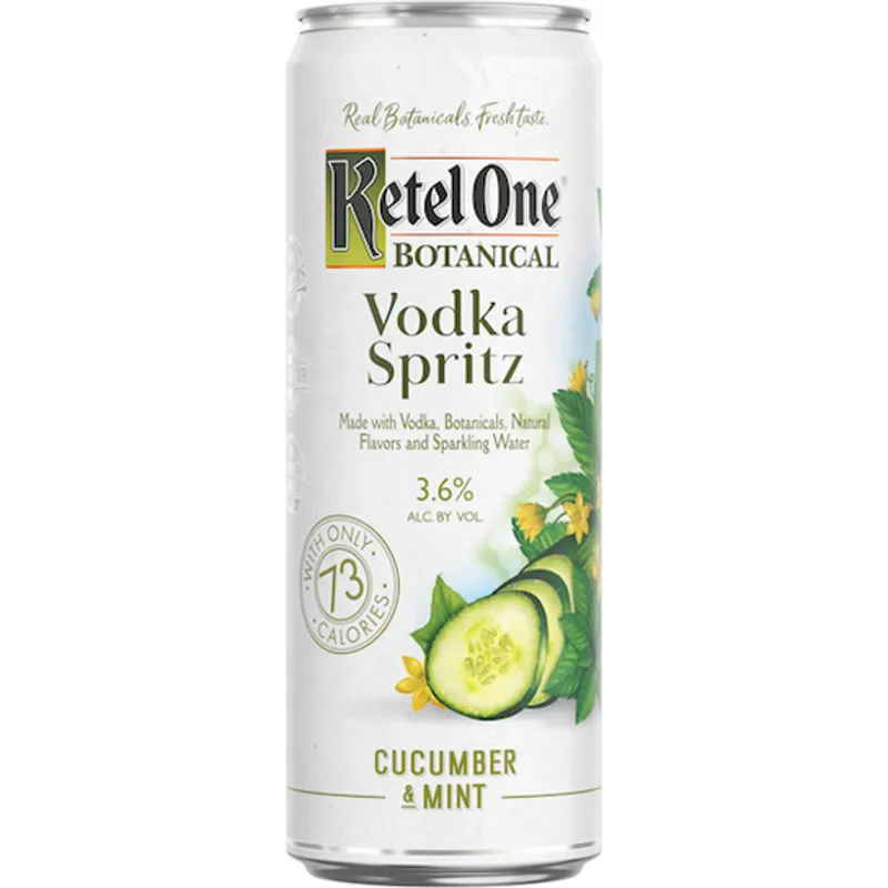 Ketel One Botanical Vodka Spritz Cucumber & Mint view 1